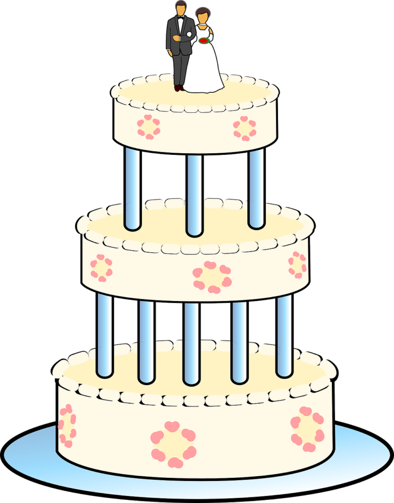 wedding cake, tiers, wedding-25405.jpg